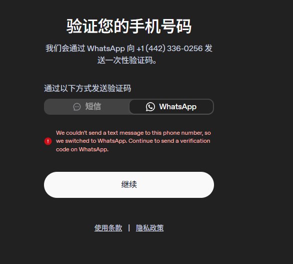 WhatsApp替代手机接码 WhatsApp替代手机接码